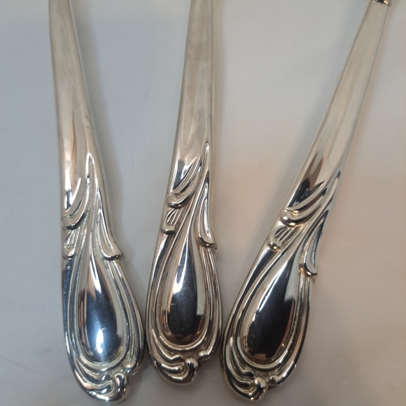 International Silver 3 Pc Serving Set- Fork-Spoon-Spaghetti...